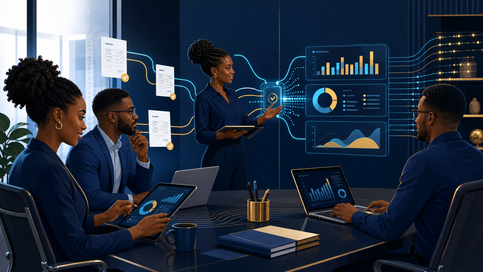 Automation gives finance teams more time for analysis and decision-making.